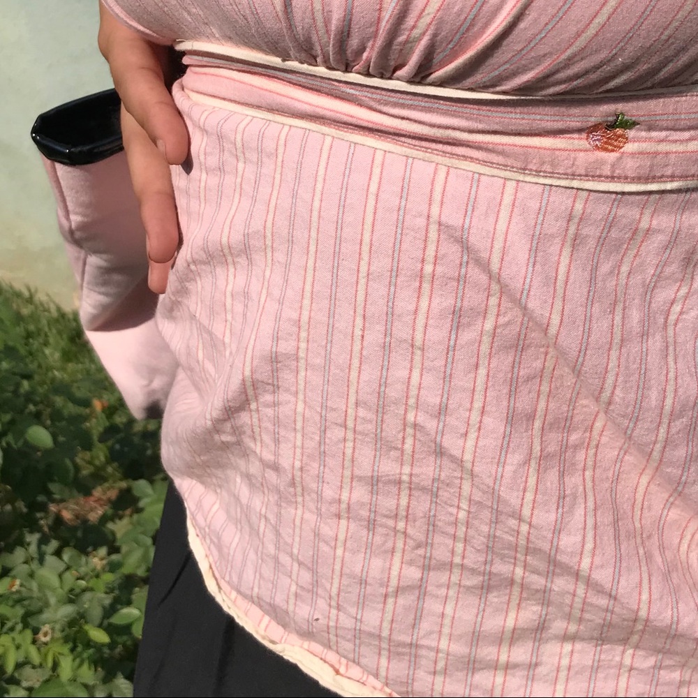 Cute peach top🍑🦩